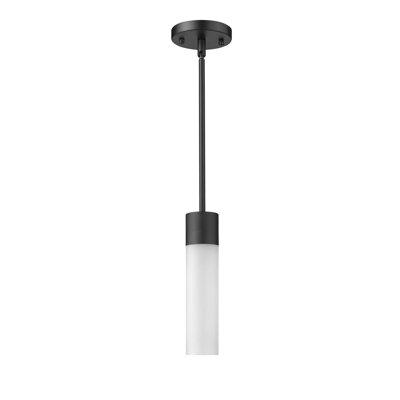 Luminaire suspendu cylindrique à 1 lumière Lamere