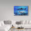 «Swim with Tiger Shark», art sur toile-31980634