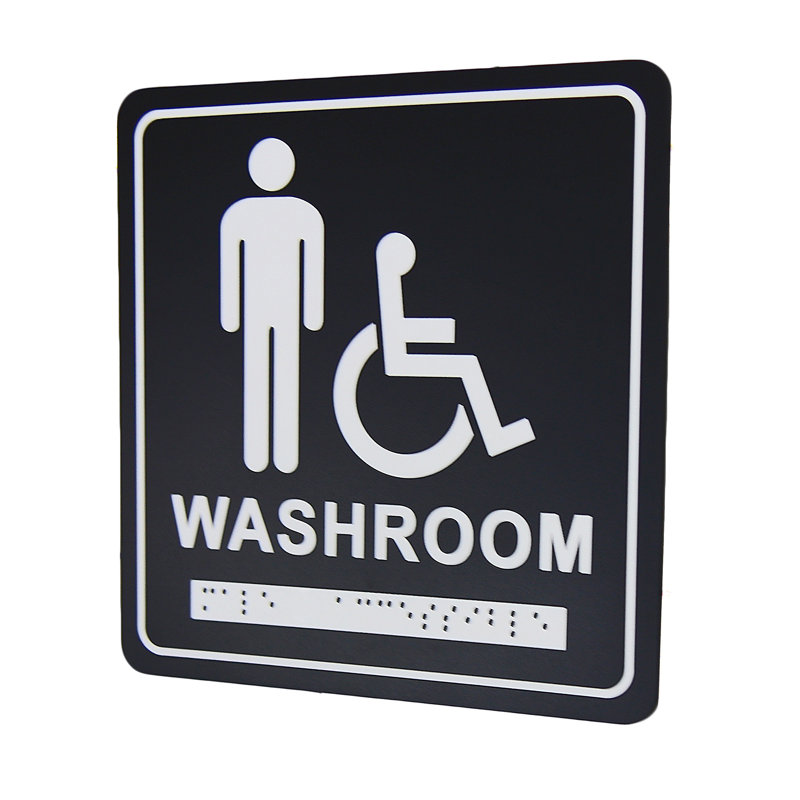 Signalisation pour hommes / personnes handicapées