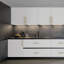 Paquet de 10 poignées d'armoire moletées, trou central de 10 po, poignées d'armoire de cuisine en bronze champagne pour quincaillerie d'armoire robuste