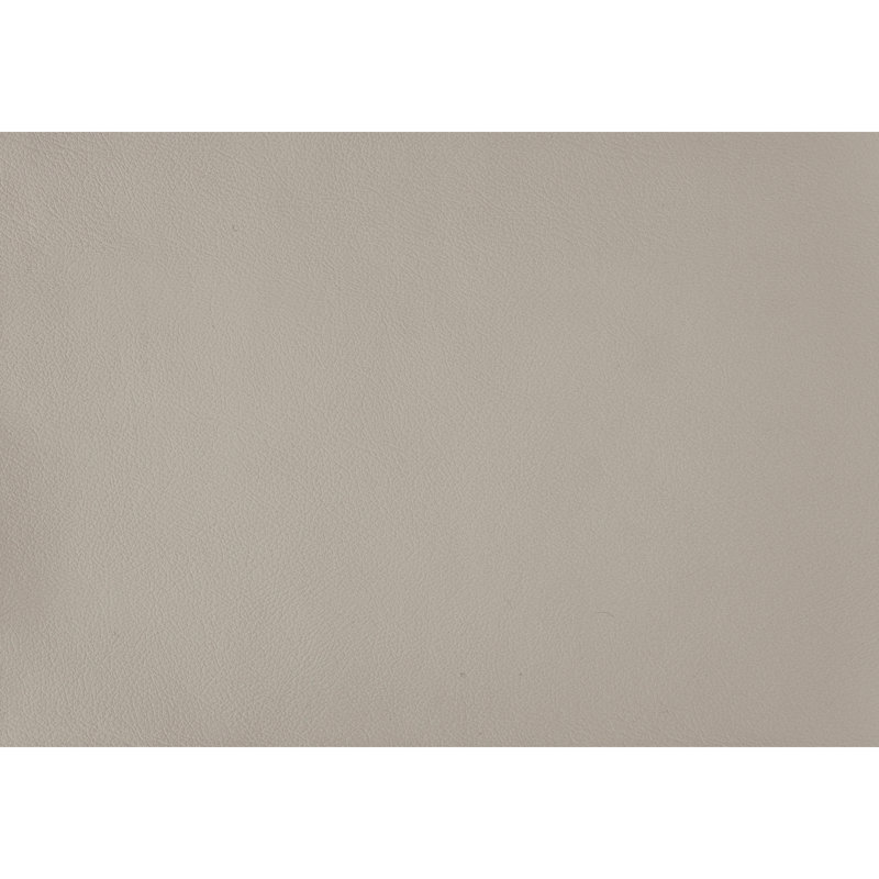 Fauteuil pivotant moderne, revêtement en cuir taupe, confort luxueux, meuble en bois massif, 1 pièce, Taupe