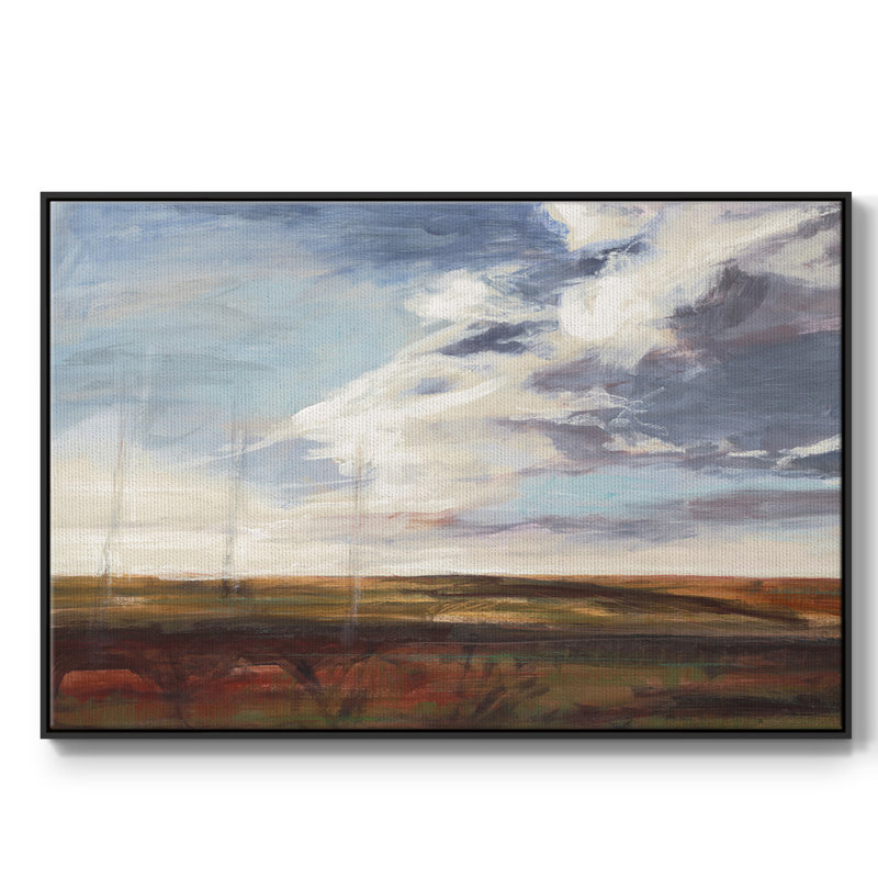 Sans titre - Cadre photo, reproduction d'art sur papier, H 37 po x l 25 po x P 2 po, Noir