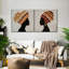 African Women With Turbans Multi Piece Canvas Print-1652543005