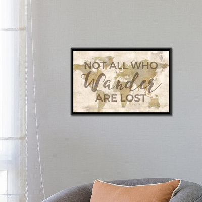 " Rustic World Map Cream-Wander " by Marie Elaine Cusson