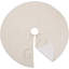Natural Linen Blend Plain Design Decorative Christmas Tree Skirt 84"-121354596-134023636