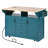 55.75"W Kitchen Island With Leaf And Locking Wheel-1490160487