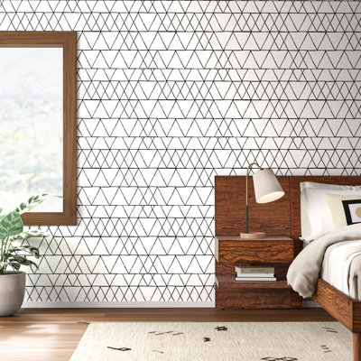 Finzel Peel & Stick Geometric Roll