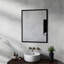 Rehaussez l'esthétique de votre salle de bain avec ce miroir noir en aluminium de 24 pouces!-1486953384-1486953390