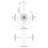Michelle Loya 4 - Light Unique Geometric LED Chandelier-88045057