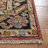 Hand Knotted Wool/Cotton Oriental Rug in Rust/Blue-2024760122