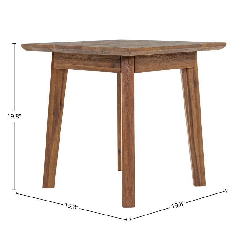 Kohlmeier Solid Acacia Side Table
