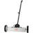 45Lbs Rolling Magnetic Sweeper with Wheels, Push-Type Magnetic Pick Up Sweeper