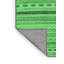 Tapis lavables à la machine à motif abstrait vert émeraude 2259-2087757926
