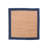 Wiedman Hand Woven Jute Eco-Friendly Solid Area Rugs - Square, Beige Blue Color, Contemporary Modern Design, Low Pile, Natural Fiber, Outdoor Indoor Handmade Area Rugs for Living Room, Bed Room-1376240662
