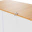 Grand garde-manger autoportant, grande armoire de rangement avec 2 tiroirs, armoire d'appoint-465995602