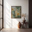 "Floral Haven", art mural texturé encadré-608736050-608736041