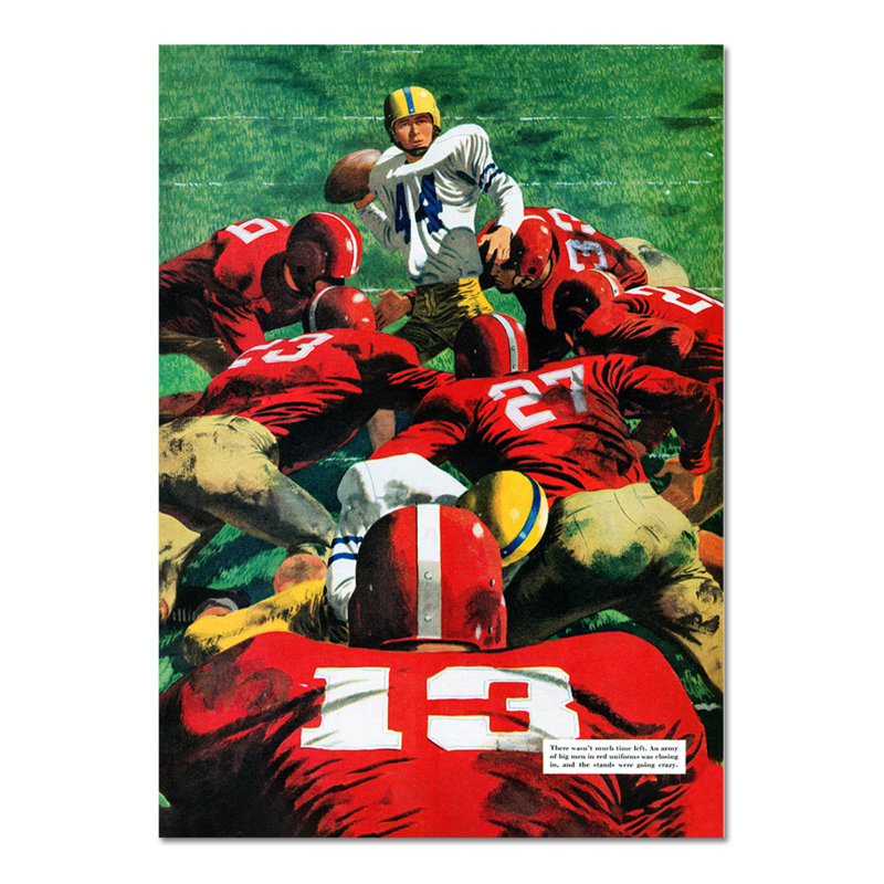 Touchdown Play 2 - No Frame Illustration on Glass