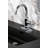 Kingston Brass Wendell Single-Handle 1-Hole Deck Mount Bathroom Faucet with Knurled Handle and Push Pop-Up Drain-101073206