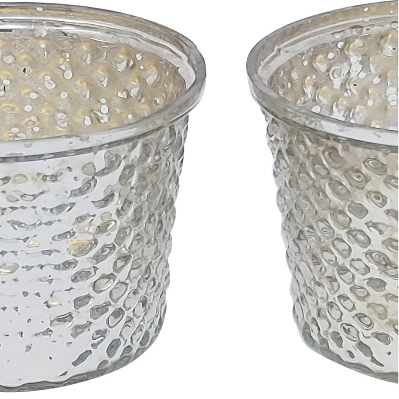 Porte-votive en verre, Argent