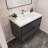 Wittig 36" Wall-Mounted Single Bathroom Vanity Set-1413119973