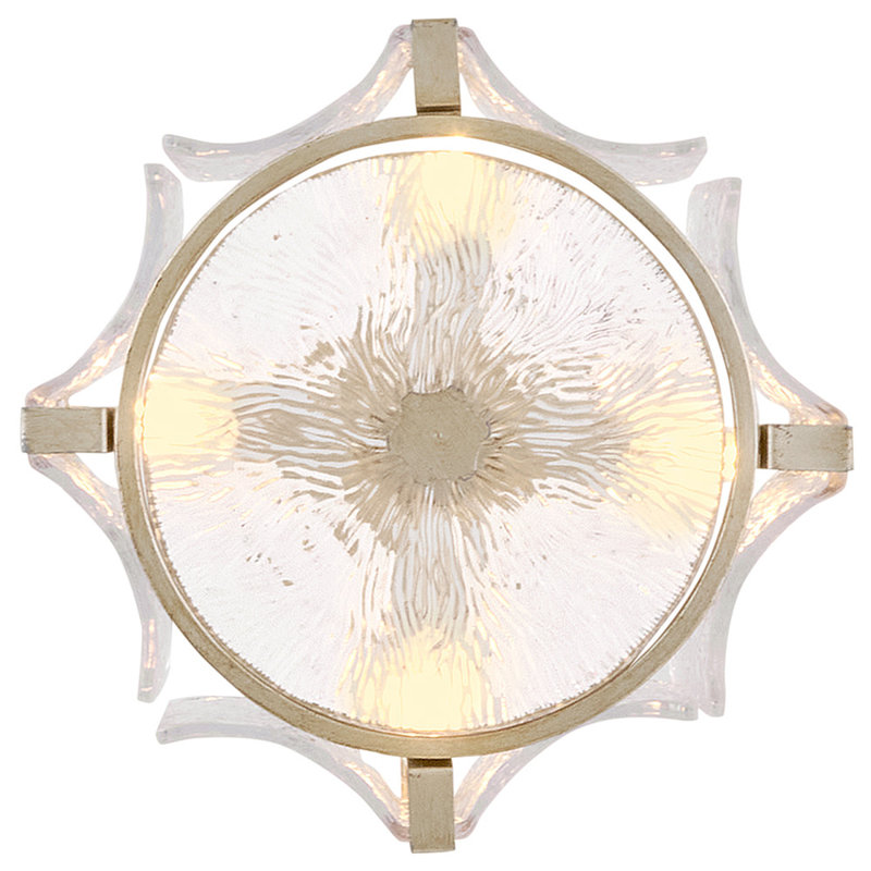 Florian 4 - Light Semi Flush Mount, Silver