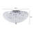 Ehrenfeld Crystal Flush Mount