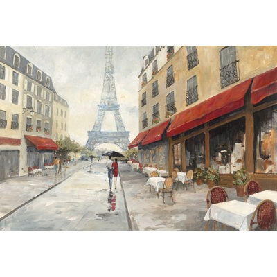 " Morning In Paris " by Avery Tillmon Painting Print