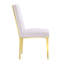 Chaise de salle à manger rembourrée Renfr