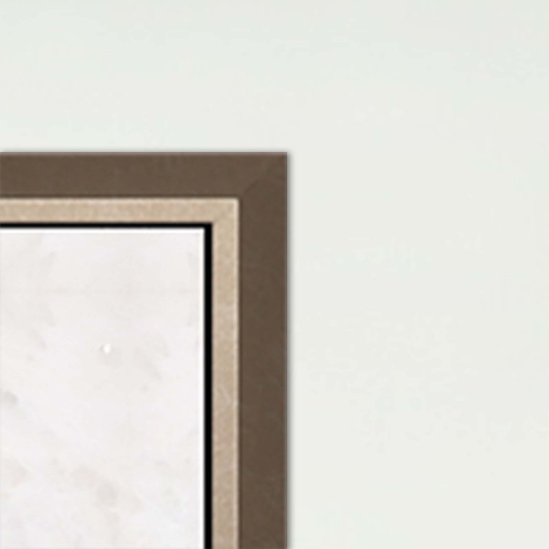 « minutiae » par hurst-impression sur toile, Cadre flottant, H 74 po x l 57 po x P 2 po