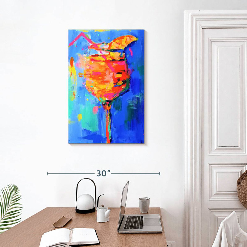 Yarlin Aperol Spritz I, 30" H x 20" W