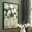 Vased Viburnum II, reproduction encadrée - bois massif-680161049-680161041