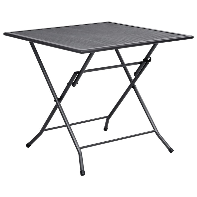 Godley Foldable Picnic Table, 28.3" H x 31.5" W x 31.5" D