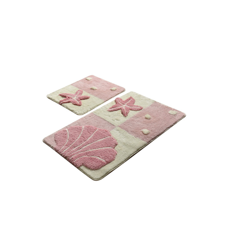 Ensemble de 2 tapis de bain