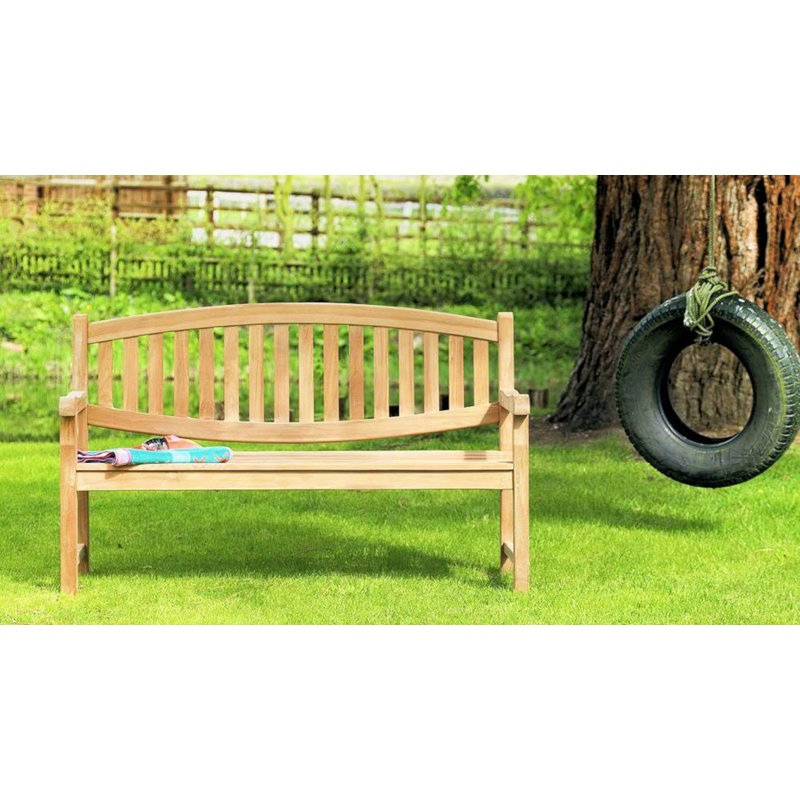 Banc de jardin en bois, H 36 po x l 48 po x P 28 po