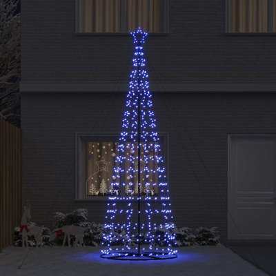  LED Christmas Tree with 800 LEDs 400 cm Iron