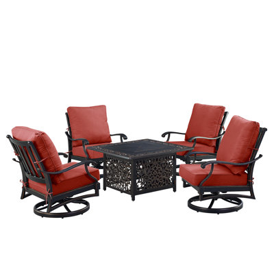 Mariacristina Outdoor 5 - Piece Conversation Set