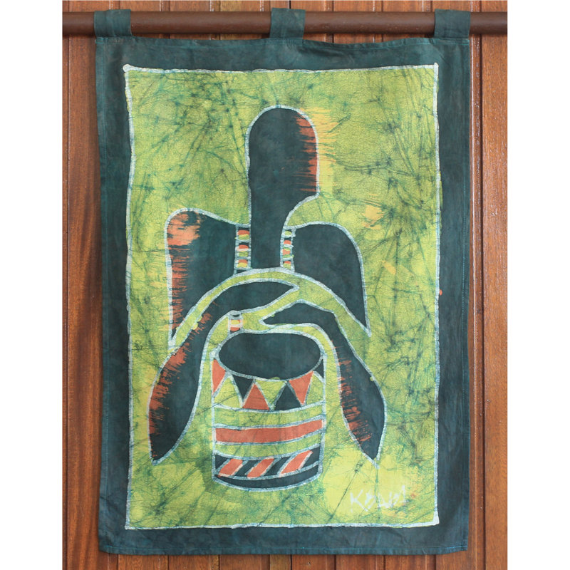 Tapisseriee batik tambour africain