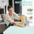 4ft Blue Portable Folding Table Indoor&Outdoor Maximum Weight 135Kg Foldable Table for Camping-390792646