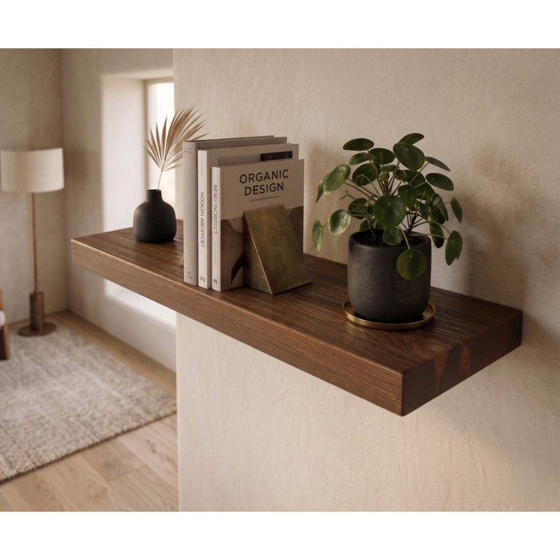 Devyn Pine, Medium Brown, 2" H x 30" W x 10" D