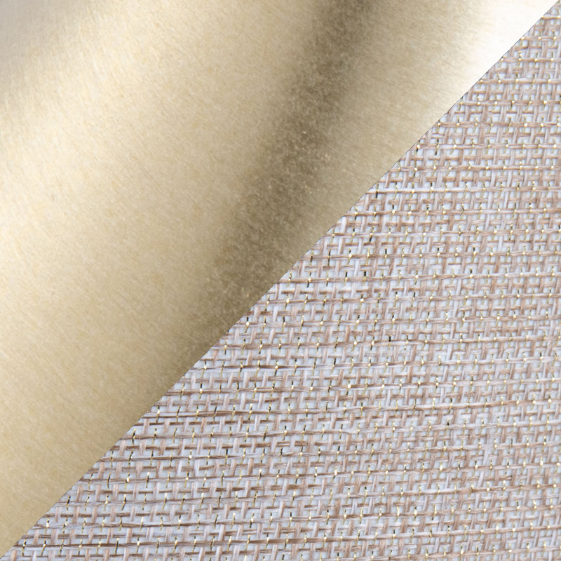Contemporary Accent Table Lamp-Set of 2, Gold, Beige