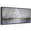 Aspen Birch Winter Birch Trees Silver and Gold Nature Landscape, reproduction d'art sur toile-98041995-111176834