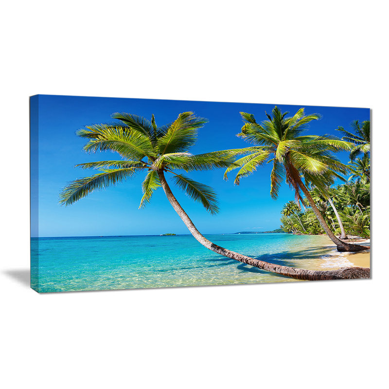 « tropical beach thaïlande landscape », reproduction de photo sur toile tendue, H 12 po x l 20 po