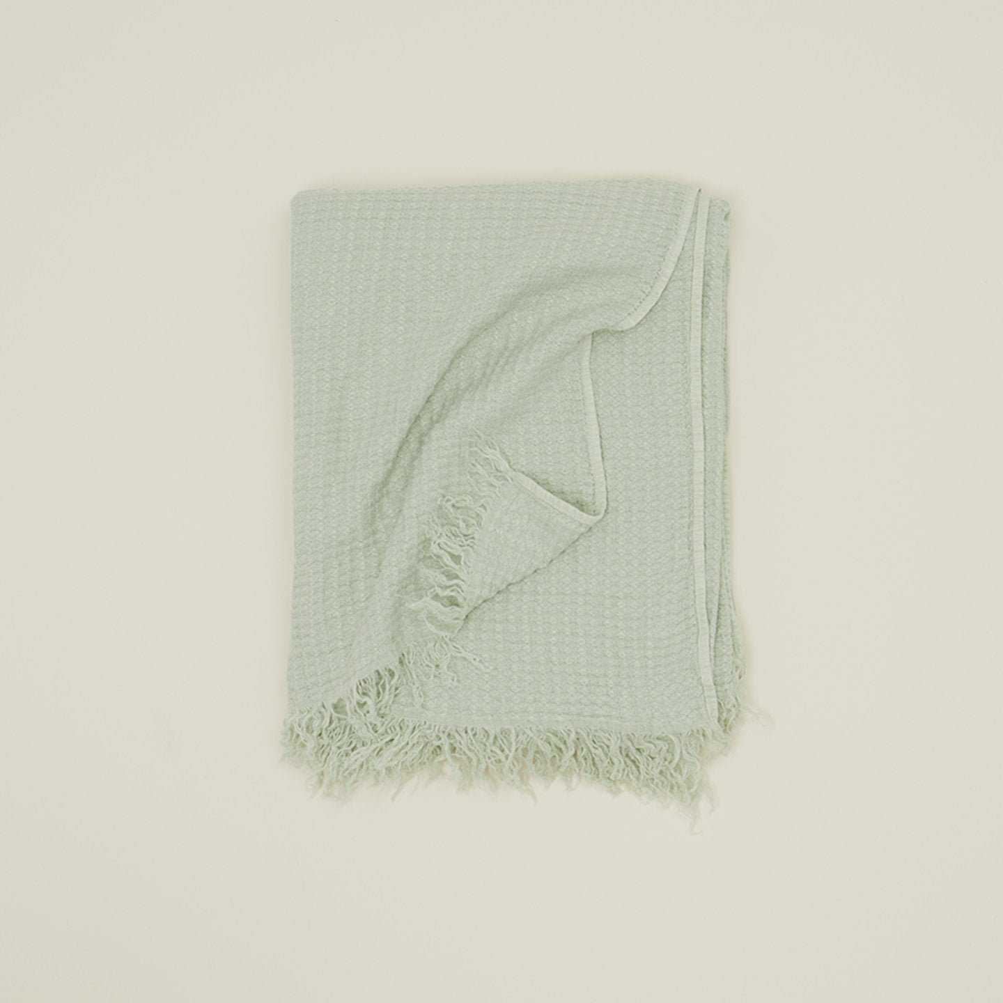 Simple Throw Blanket, Sage, 70" L x 50" W