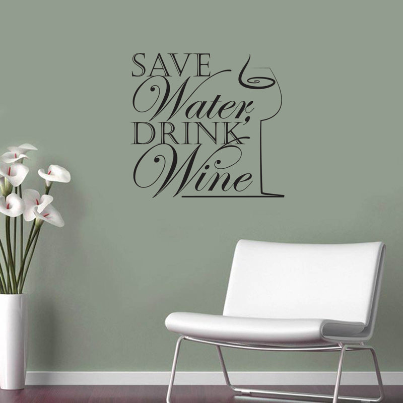 Text & Numbers Wall Decal
