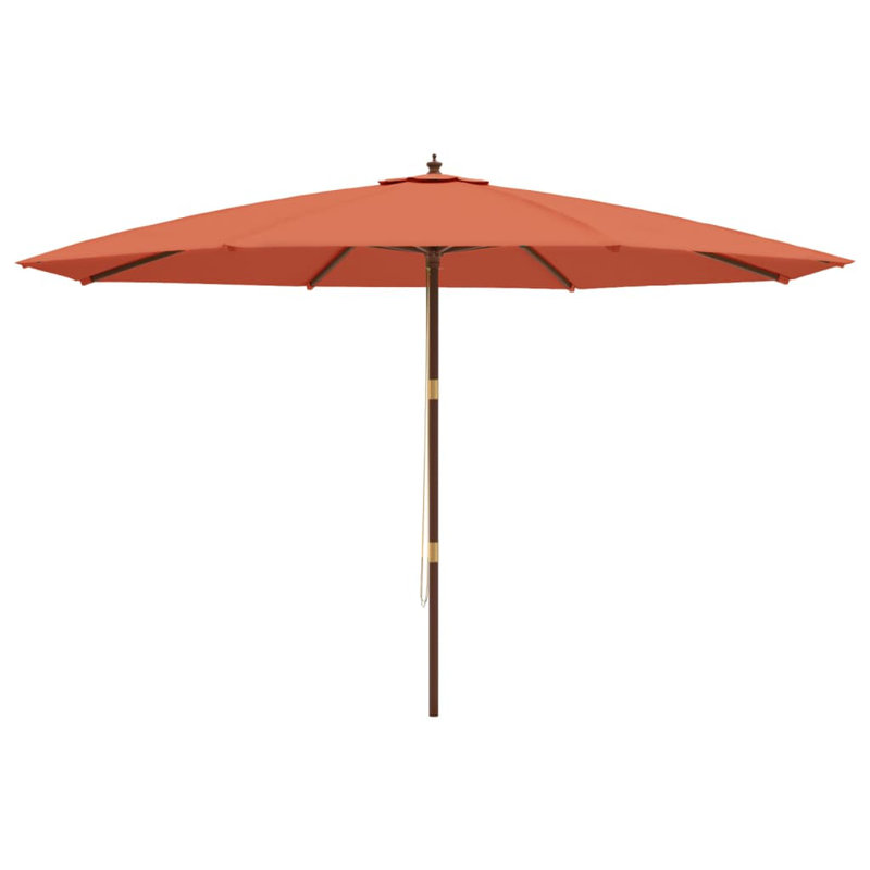 Aubreylynn 400cm Market Parasol, Terracotta