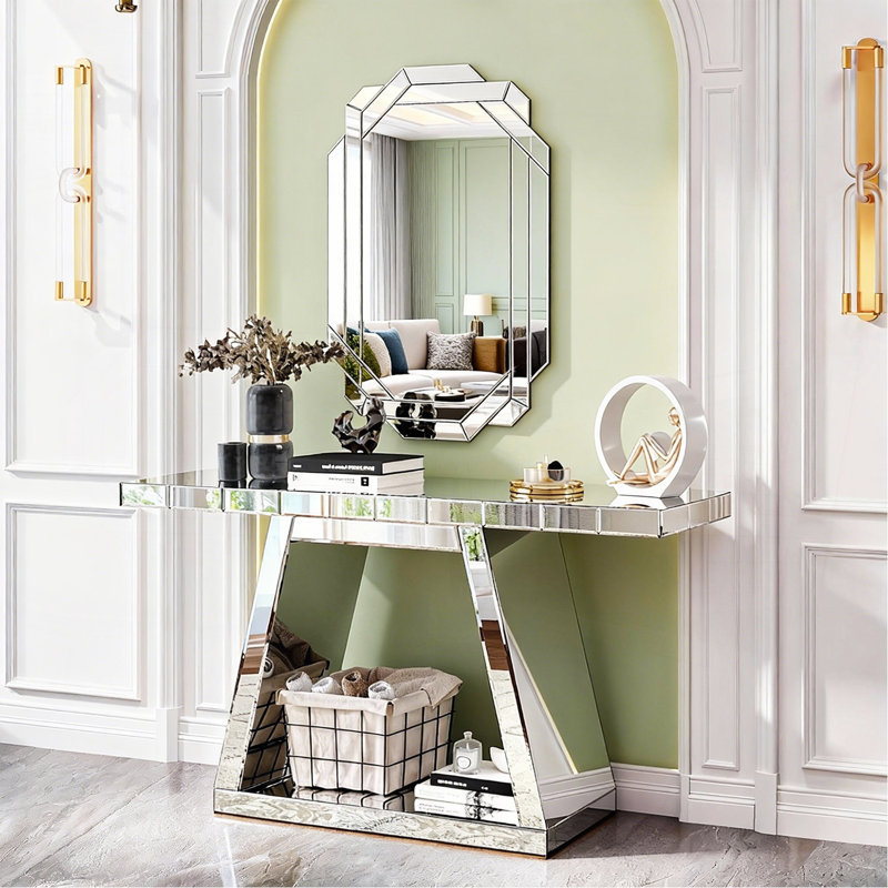 Table d'entrée 55,8 po Modern Luxury Full-Body Mirror