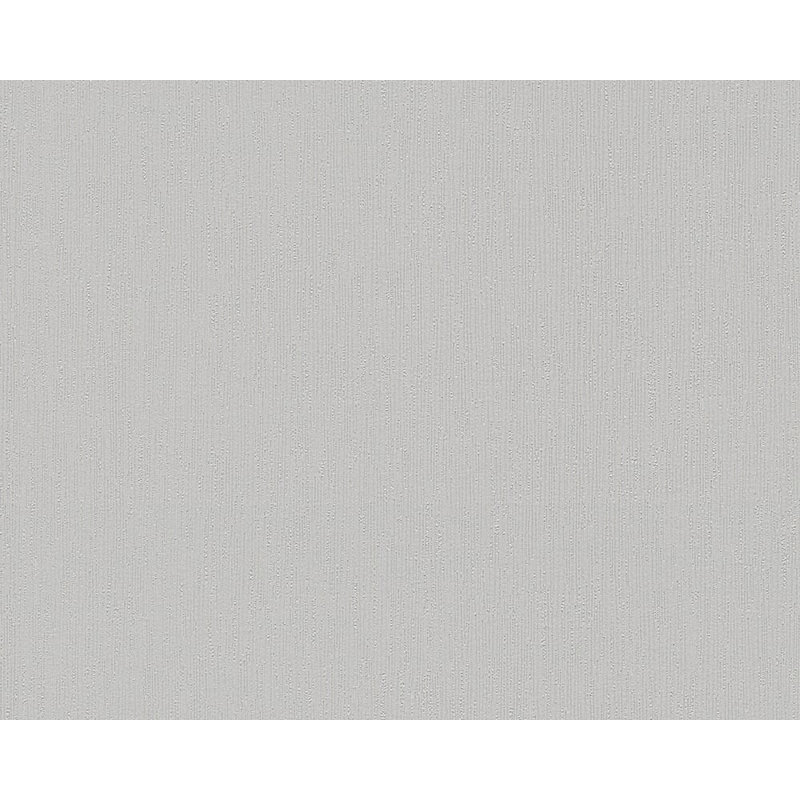 Rouleau de papier peint massif 33 pi x 21 po textile natural fraîche Pennell, Gris clair