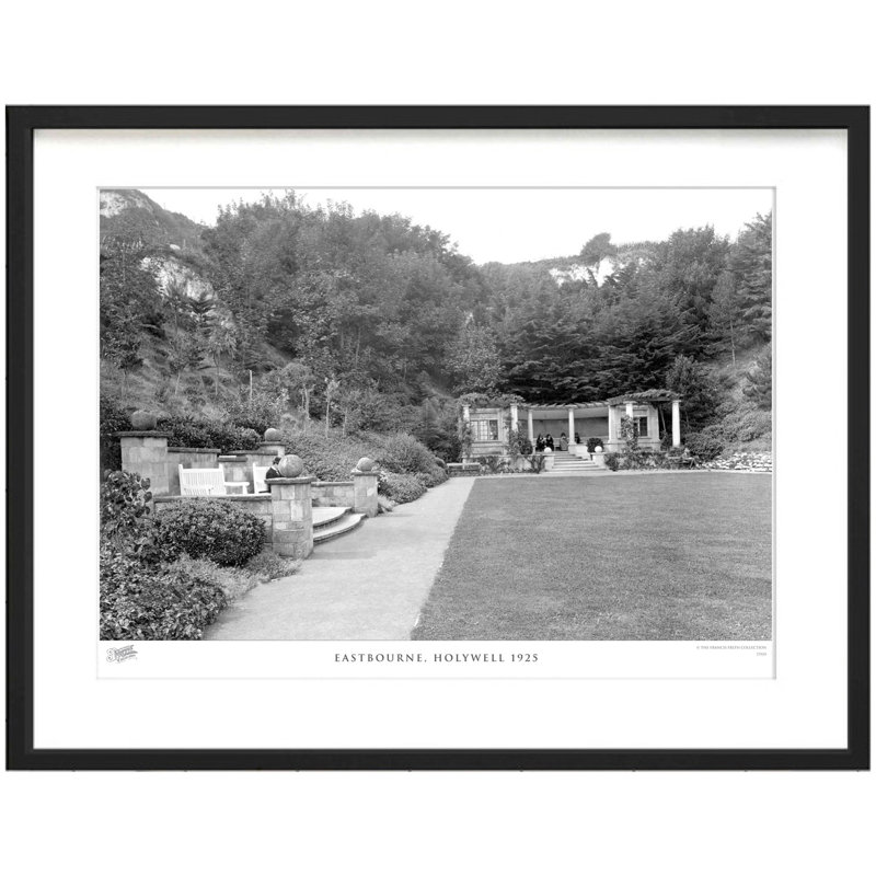 Eastbourne, Holywell 1925 by Francis Frith - Single Picture Frame Print, 28cm H x 36cm W x 2.3cm D