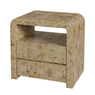 Cora 2 Drawer Nightstand