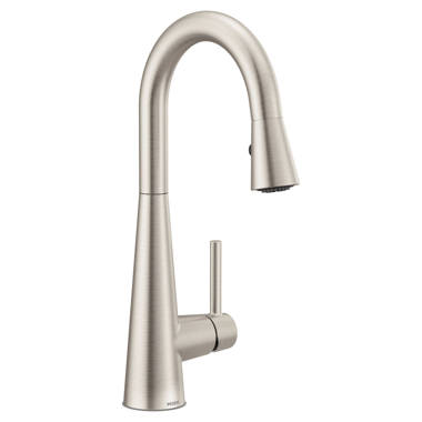 Kingston Brass Ls840.Dl Concord 1.8 GPM Single Hole Pull Out Kitchen